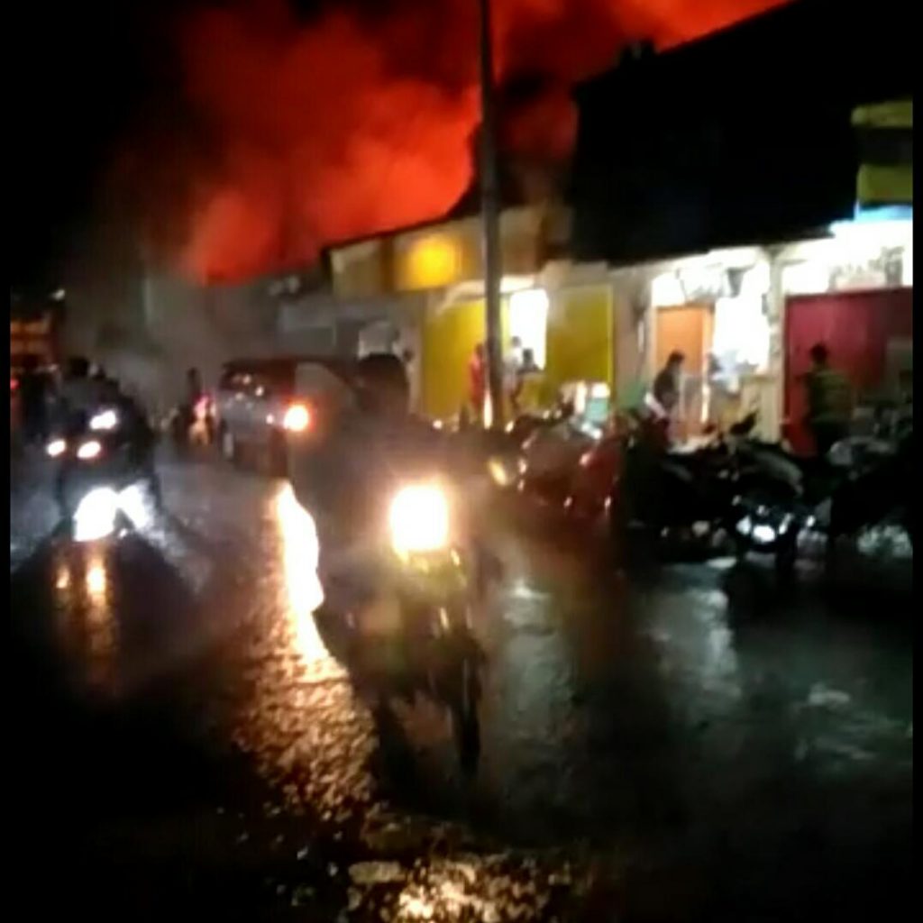 Belasan Ruko di Kota Jayapura Ludes Dilahap Api