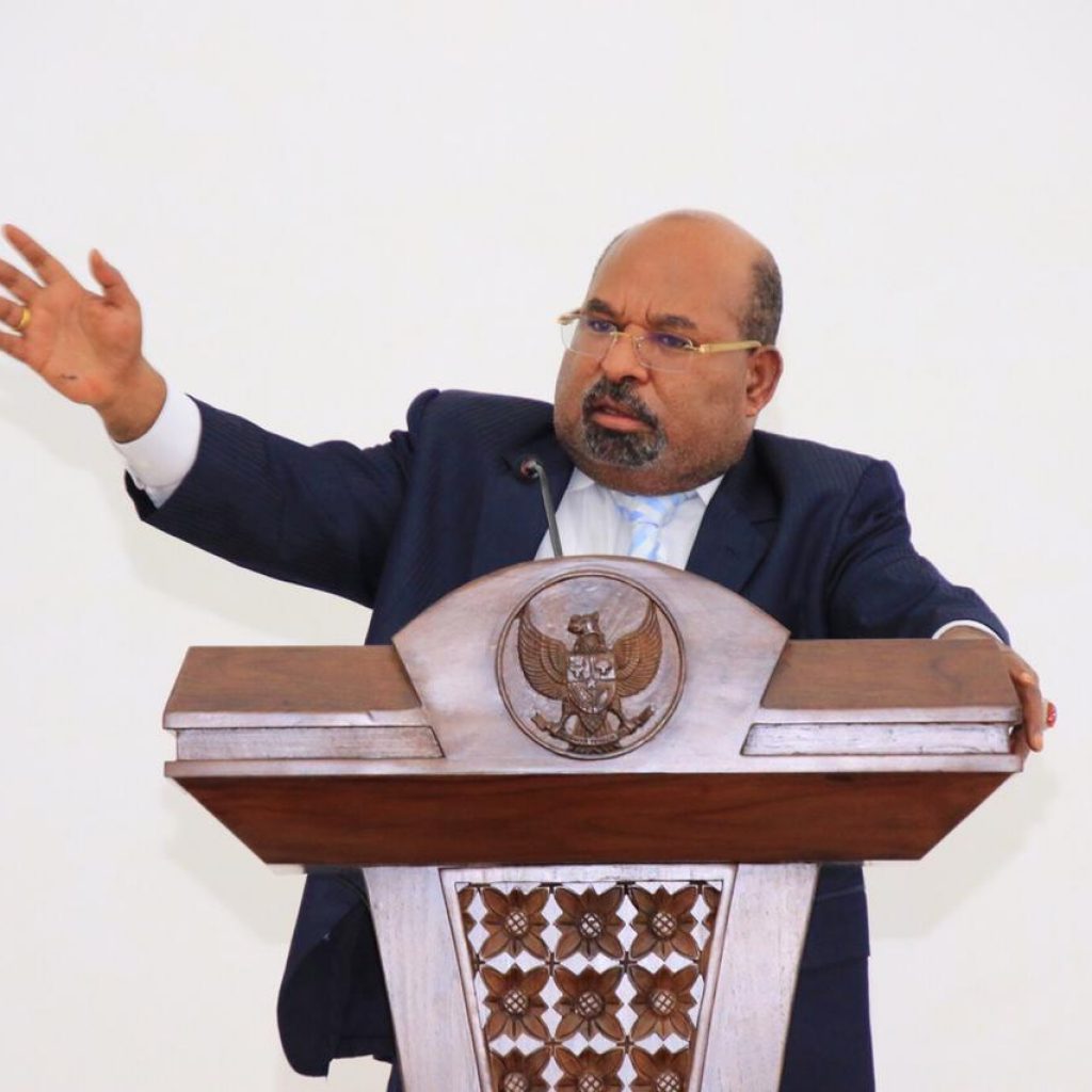 Gubernur Papua Lukas Enembe